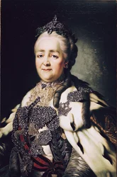 II. Katalin (1729-96) orosz portréja